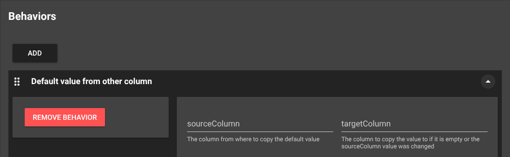 Default Value from Other Column