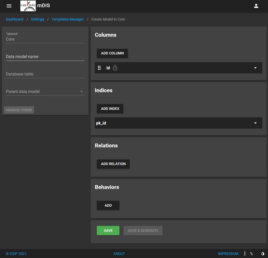 edit data model screebshot