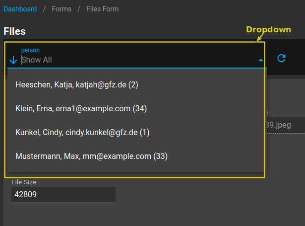 Dropdown